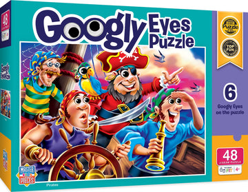 Pirates Googly Eyes 48 Pc