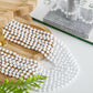 144PCS Bead Necklace, White Beaded Necklace Party Favors Bulk, 33'' Mardi Gras Beads Necklaces Accessories, Festival Parade Thro