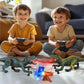 Remote Control Robot Dinosaur Toys For Kids 5-7,2.4G Electronic Rc Walking Dinosaur Pet For Boys 4-7 With Spray & Light & Roar,L