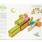 24 Piece Tegu Magnetic Wooden Block Set, Tints, 1-99 Years Old