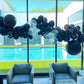 Oupking 18 Inch Black Balloons Big Round Latex Balloon Giant Thick Black Balloons For Party Decorations Pack Of 25