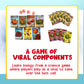 Genius Games Virulence Card Game - Educational Bidding Game for Kids 8+ - Multicolor, Cardboard, Model GOT1005