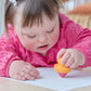 READY 2 LEARN Easy Grip Crayons, Non-Toxic Toddler Crayons, 6 Multi-Colored Crayons, 18m+, Model CE6911, Pack of
