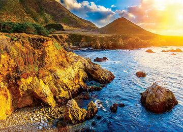 Sunset On The Pacific Coast