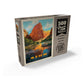 Mypuzzle Zion National Park: Virgin River Valley, Vintage Poster - Premium 500 Piece Jigsaw Puzzle For Adults