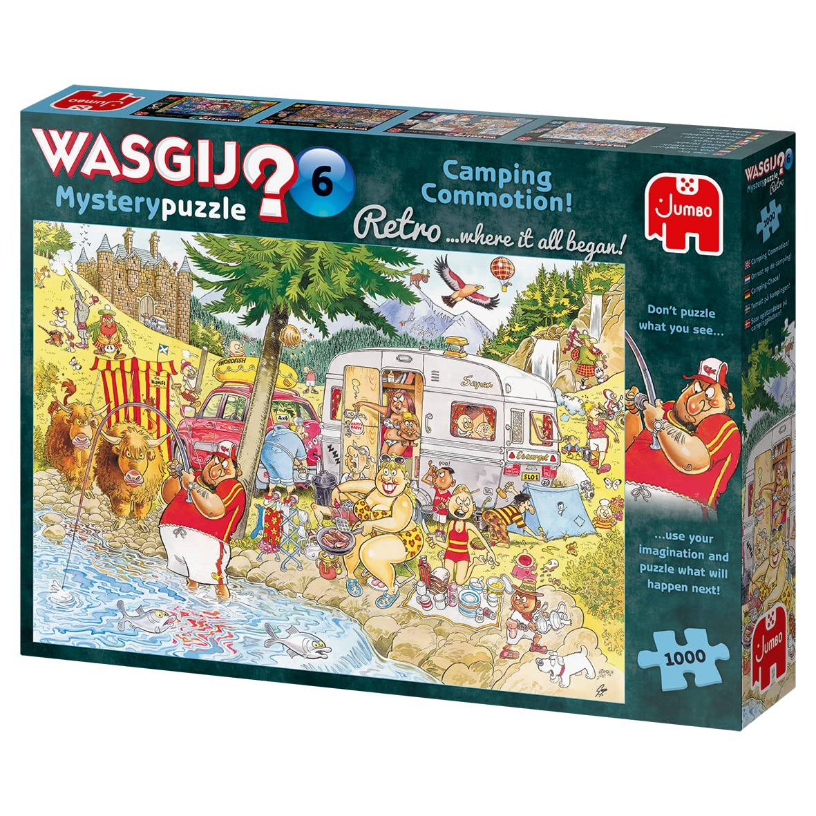 Camping Commotion 1000 Piece Puzzle