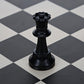 WE Games Replacement Dark Queen Chess Piece - Plastic, Felt Bottom, Classic Design for Tournament Chess Set