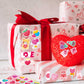 24 Sheets Valentine'S Day Stickers For Water Bottles Heart Stickers For Kids Valentine'S Day Gifts For Her Valentine'S Day School Activity Games Party Favors