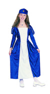 Medieval Queen - Blue/White Small Costume