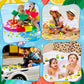 SCIONE 24Pack Summer Rubber Ducks Party Favors, Assorted Beach Rubber Ducks with Net Bag for Pool Beach Toys,Summer Birthday Gif