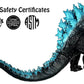 Twcare Godzilla Vs. Kong 2021 Toy Action Figure: King Of The Monsters, Movie Series Movable Joints Soft Vinyl, Travel Bag