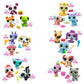 Littlest Pet Shop - Pet Surprise 3-Pack - Series 3, Gen 7 Authentic Lps Bobble Head Toy Figure, Collectible Toy Animal, Ages 4+