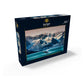 MyPuzzle Alaska Whales - enhanced 500 Piece Jigsaw Puzzle - Made in USA