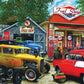 Springbok'S 1000 Piece Jigsaw Puzzle Hot Rod Cafe - Made In Usa