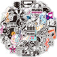 50Pcs Music Stickers For Water Bottles Vinyl Musical Note Stickers For Kids Waterproof Music Stickers For Laptop Guitar Hydrofla