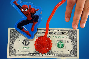 Ja-Ru Marvel Spiderman Sticky Stretchy Fidget Toy (8 Units) Just Like Sticky Hands For Kids Bulk Treasure Box Toys For Classroom Prizes. Kids Goodie Bag Stuffers. A-6809-8