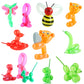 Eblliwsm 100Pcs 260Q Red Magic Long Balloons Decoration Shopping Mall Activities, Party Decoration, Parent-Child Activities. Not