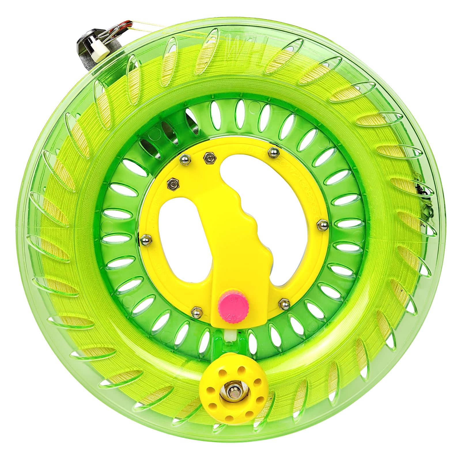 10.2 In Kite Reel Winder With Line, String Reel Winder For Kids & Adults, Easy To Use String And Spool, It Comes With Durable Li