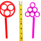 Bubble Wands, Large Bubble Wand Assortment, 8' Inches (1 Set)