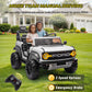 Enyopro 24V Ride On Toys For Big Kids, Licensed Ford Bronco Raptor 2-Seater Electric Car W/Remote Control, 21'' Spacious Seat, 2