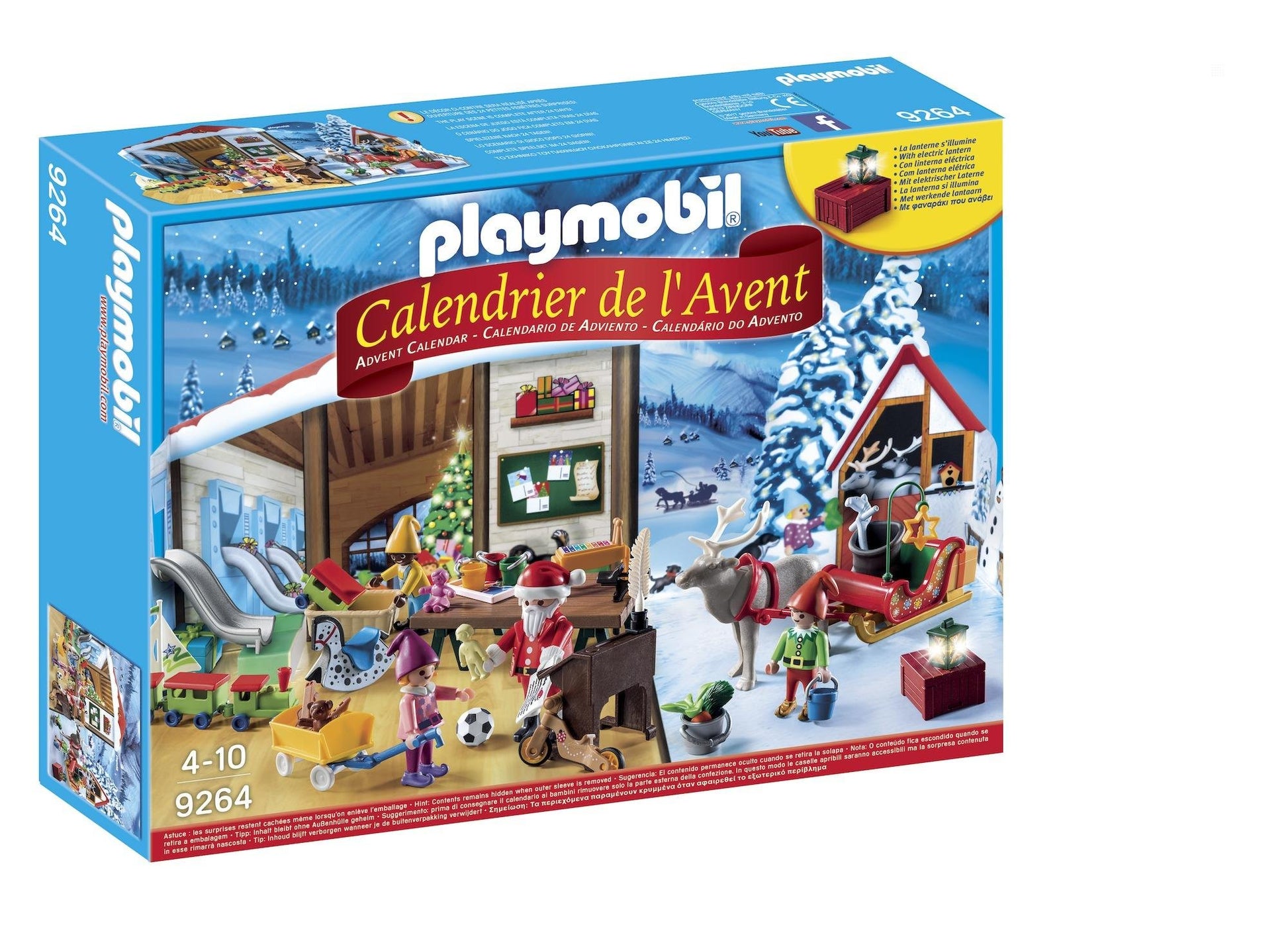 Playmobil Advent Calendar - Santa'S Workshop (9264)