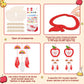 Fennoral 6 Pack Dream Catcher Craft Kit For Kids Paint You Own Apple With Rainbow Dreamcatcher Diy Coloring Wooden Art And Craft
