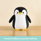 Bellzi Penguin Stuffed Animal Plushie - Penguin Kawaii Plush Toy - Plushies For All Ages - Pengi