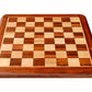 Stonkraft Wooden Chess Board Without Pieces For Professional Chess Players - Appropriate Wooden & Brass Chess Pieces Chessmen Available Separately By Brand (21X21 Acacia Wood)