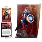 Mcfarlane Toys - Marvel Captain America 1:10Th Scale Collectible With Scene (All-New Captain America #1)