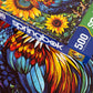 Springbok'S Fall Rooster 500 Piece Puzzle For Adults Is A Vivid Mosaic Of A Colorful Rooster - Ideal For Sharing With Friends