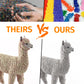 Wonwontoys Alpaca Toys 4Pcs Alpaca Figure Forest Jungle Animal Toy Figurines For Kids Farm Animals Gift For Kids Toddlers