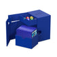 Ultimate Guard Flip'N'Tray 133+, Deck Case For 133 Double-Sleeved Tcg Cards + Dice Tray, Blue, Independent Magnetic Closure & Mi