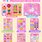 Walenty Toddler Busy Board Montessori Toys For 1 2 3 4 Year Old Girl Birthday Gifts, Busy Book Sensory Learning Toys For Toddler