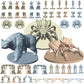 House Of Bodian Mythical Heroes Forest/Swamp Edition - 90 Pcs In 16 Designs - Mini Figure Set For Rpgs - Creatures And Monsters