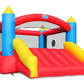 ACTION AIR Bounce House, Inflatable Bouncer Without Air Blower, 450W/0.6HP Blower Needed to Operate, Durable Sewn with Extra Thi
