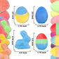 Kid Made Modern Ultimate Sidewalk Spring Chalk Bundle - 6 Neon, 6 Colored, 4 Lil Yolkers Eggs & 5 Bunny Chalks - Dustless, Washa