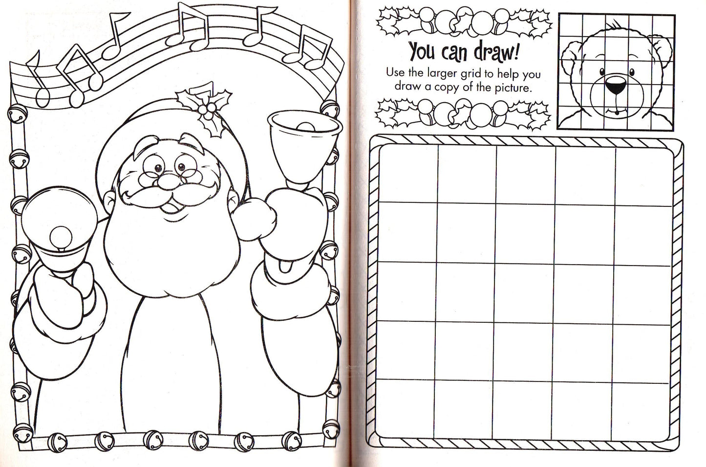 Happy Holidays 160 Page Giant Coloring and Activity Book ~ Christmas Edition