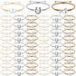 Sureio 48 Pcs Horse Rope Braided Bracelet Gifts Bulk Horse Goodie Party Favors Western Cowgirl Cowboy Adjustable Wedding Bridal