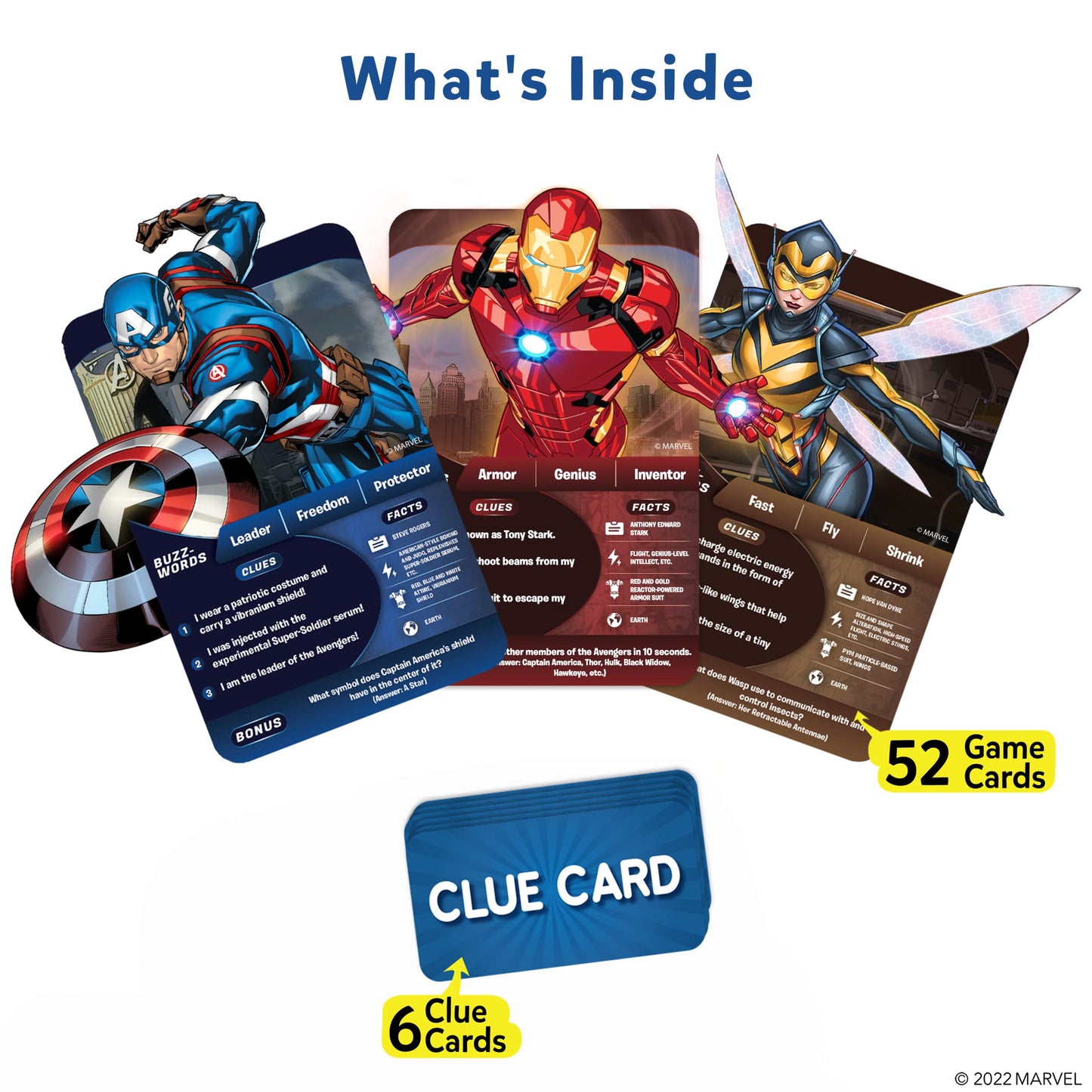 Skillmatics Guess In 10 Marvel, Easter Basket Stuffers, Card Game For Boys, Girls, Teens, Adults Who Love Avengers, Spiderman, Iron Man, Travel Game, Gifts For Ages 8, 9, 10 And Up