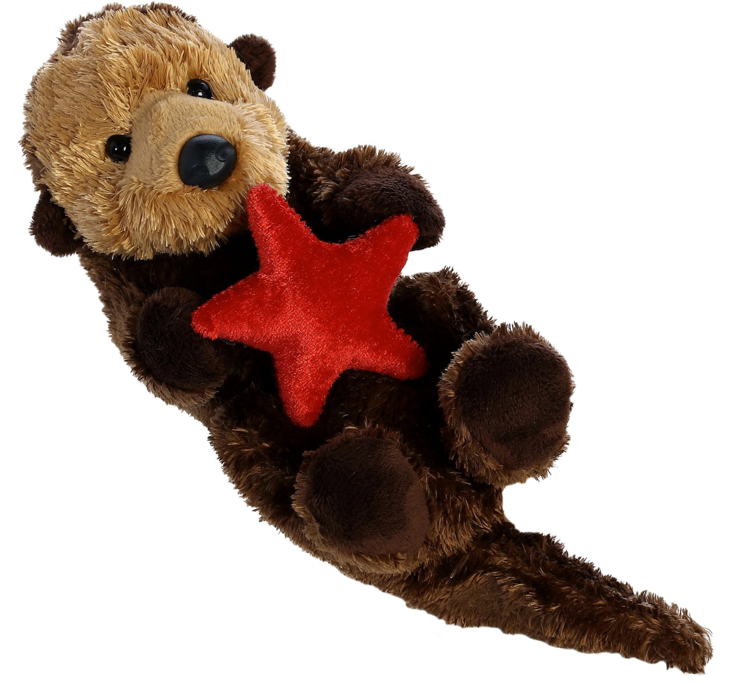 Aurora® Adorable Mini Flopsie™ Otto™ Stuffed Animal - Playful Ease - Timeless Companions - Brown 8 Inches