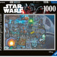 Ravensburger Star Wars Where's Wookiee 1000 Piece Puzzle - Black, Cardboard, 27 x 20, Model 13976, FSC-Certified, Premium Quality