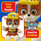 Ty - Paw Patrol Collection, Rubble, All The Heroes of The Puppy Squad in Floppy Version, Soft Plush to Collect, Gift Idea for Yo