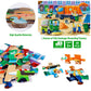 Jumbo Floor Puzzle For Kids,Recycling Garbage Truck Jigsaw Large Puzzles,48 Piece Trash Truck Vehicle Puzzle For Toddler Ages 3-5,Children Learning Preschool Educational Toys,Gift For 4-8 Years Old
