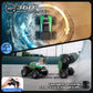 DEERC BG028 Amphibious RC Truck/Boat, Waterproof 4WD, 40mins Playtime, Green, 8.27"x6.89"x4.9", ABS Material
