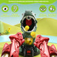Protado Dinosaur Shooting Toy For Boys Girls, Movable Target Shooting Games With 2 Air Pump Launcher, 48 Foam Balls, Led Score R