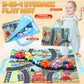 Crelloci 22Pcs Magnetic Wooden Train Set, Dinosaur Toys With Playmat/Storage Bag, Montessori Educational & Preschool Learning Car Toys, Gift For Toddlers, Boys, Girls