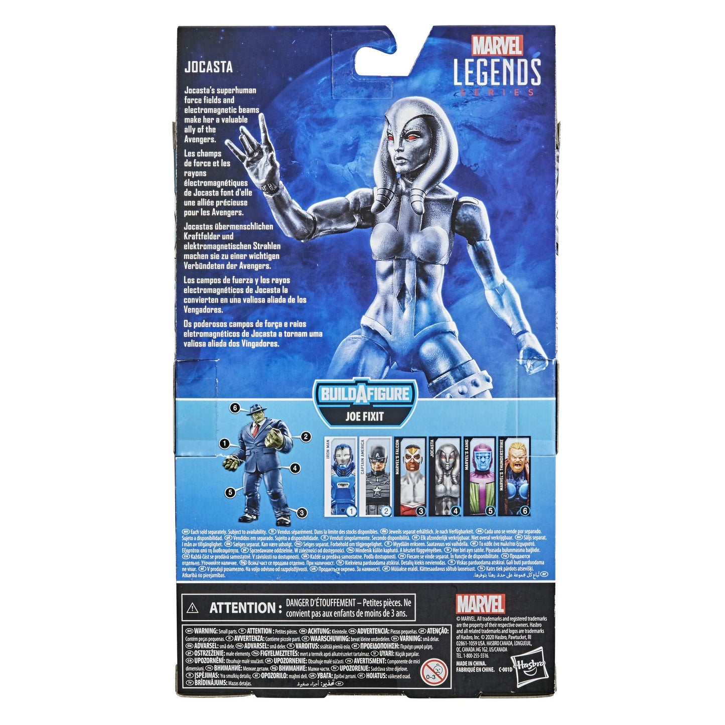 Hasbro Marvel Legends Series 6-Inch Collectible Jocasta Action Figure Toy, Ages 4 And Up