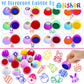 48 Pack Easter Egg Fillers,Easter Basket Stuffers With Assorted Easter Squishies And Stampers,Easter Party Favors,Easter Egg Hun