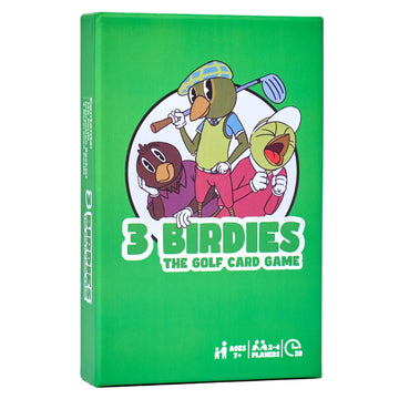 3 Birdies - The Golf Card Game - Fun, Fast-Paced, And Strategic Family Games For Game Night, Easy To Learn, Great For Couples, A