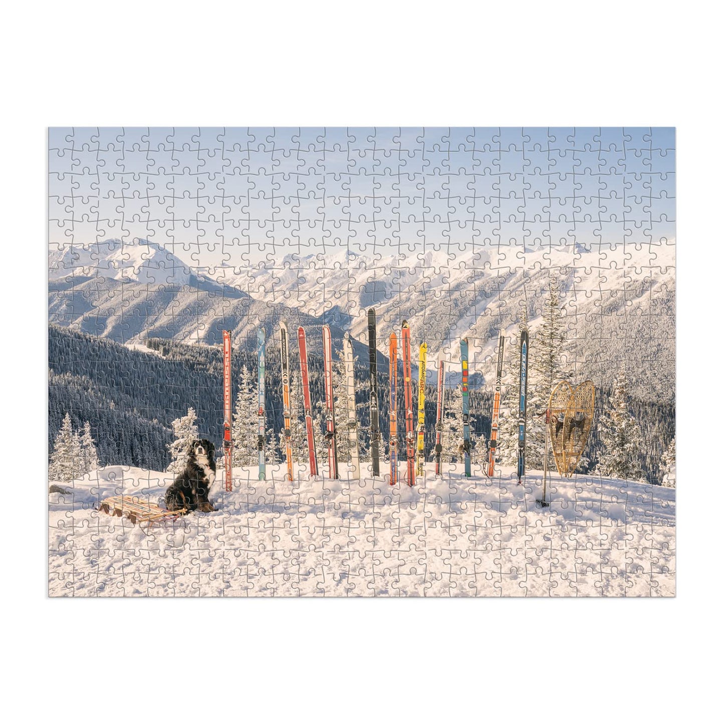 Gray Malin The Winter Holiday 500 Piece Double Sided Puzzle From Galison - Jigsaw Puzzle Featuring Malins Iconic Photography, Th